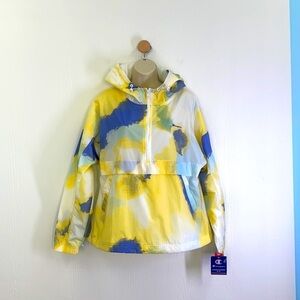 Champion - NWT Pastel Stadium Lightweight Anorak Windbreaker Size Medium